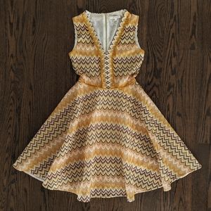 NWOT Maje Reinette Fit-and-Flare Dress